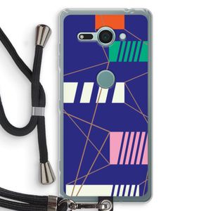 Gestalte 5: Sony Xperia XZ2 Compact Transparant Hoesje met koord