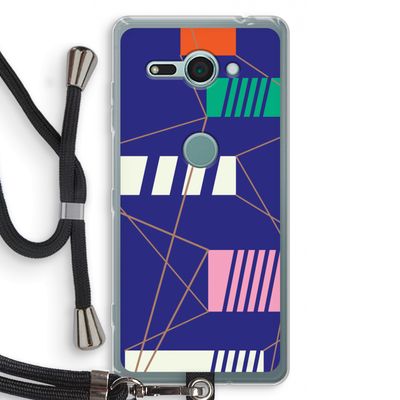 Gestalte 5: Sony Xperia XZ2 Compact Transparant Hoesje met koord