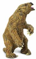 Safari speeldier prehistorisch dier junior 9 x 11,5 cm bruin - thumbnail