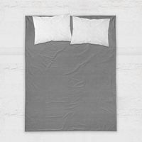 DreamHouse Bedding Verwarmend Laken Flanel - Antraciet 200 x 250 cm - thumbnail