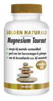 Golden Naturals Magnesium Tauraat Capsules