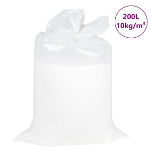 VidaXL Zitzakvulling eps 200 l wit 10 kg/m³
