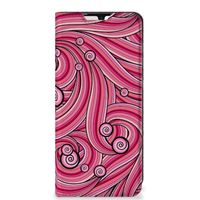 Samsung Galaxy A33 5G Bookcase Swirl Pink