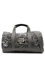 Polo Ralph Lauren camouflage-print logo-patch holdall - Tons neutres