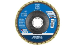 PFERD 44694211 Polivlies lamellenschijf PVL korund Diameter 125 mm 5 stuk(s)