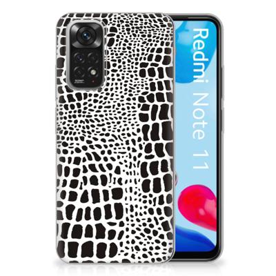 Xiaomi Redmi 10 | Redmi Note 11 4G | TPU Hoesje | Slangenprint