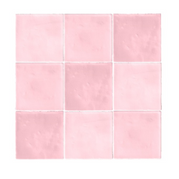 Terre d'Azur Maroc wandtegel 11.5x11.5cm roze - 30 stuks per doos - thumbnail