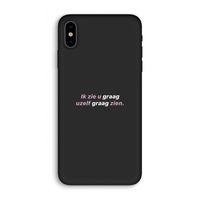 uzelf graag zien: iPhone X Biologisch afbreekbaar hoesje