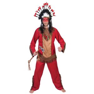 Indianen verkleed kostuum Lootah voor heren 52-54 (L/XL)  -