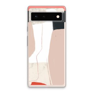 Lava: Google Pixel 6 Transparant Hoesje