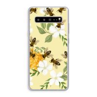 No flowers without bees: Samsung Galaxy S10 5G Transparant Hoesje