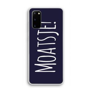 Moatsje!: Samsung Galaxy S20 Transparant Hoesje