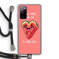 One In A Melon: Samsung Galaxy S20 FE / S20 FE 5G Transparant Hoesje met koord