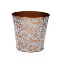 Bloempot Versa Aurea Metaal Minimalist 17,5 x 16,5 x 17,5 cm - thumbnail