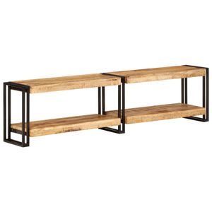 Tv-meubel 160x30x40 cm massief mangohout