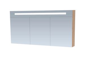 Sanituba Spiegelkast Double Face 140cm Licht eiken