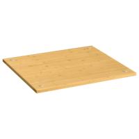 VidaXL Kookplaatafdekking 50x56x1,5 cm bamboe