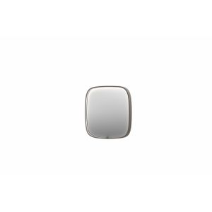 INK SP31 spiegel - 60x4x60cm contour in stalen kader incl dir LED - verwarming - color changing - dimbaar en schakelaar - geborsteld RVS 8409813