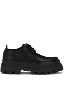 Dolce & Gabbana derbies à plateforme - Noir