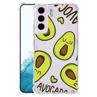 Samsung Galaxy S22 Stevig | Bumper Hoesje | Avocado Singing
