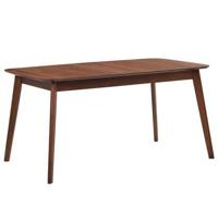 Beliani - MADOX - Eettafel - Donkere houtkleur - 90 x 150 cm - MDF - thumbnail