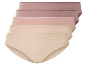 esmara 5 dames slips (oudroze/roze/beige, 3XL (56/58))