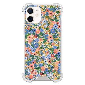 iPhone 12 mini shockproof hoesje - Blue gardens