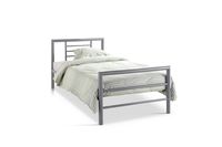 Bed Patrick Grijs 90x200cm Bed Patrick Grijs 90x200cm