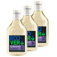 Ecover Wasmiddel Voordeelverpakking 3 x 1,43L - Hernieuwt Donkere Kleuren - Zwart & Donkere Was - Limoen & Lotus - thumbnail