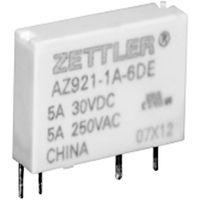 Zettler Electronics AZ921-1AE-12DEF Printrelais 12 V/DC 5 1x NO 1 stuk(s) - thumbnail