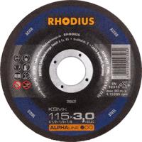 Rhodius KSMK 200631 Doorslijpschijf gebogen 115 mm 1 stuk(s) Staal