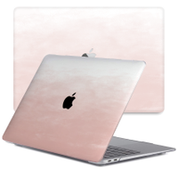 Lunso MacBook Air 13 inch M1 (2020) cover hoes - case - Dusty Pink