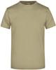 James & Nicholson JN002 Round-T Heavy - Khaki - L