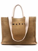 Marni sac cabas à logo - Tons neutres