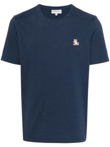 Maison Kitsuné t-shirt à appliqué Chillax Fox - Bleu