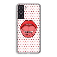 Yolo Denise: Samsung Galaxy S21 FE Transparant Hoesje