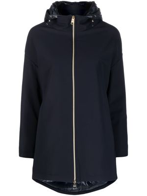 Herno parka Laminar à capuche - Bleu