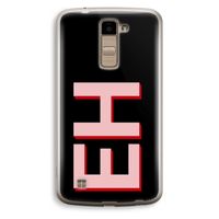 Monogram: LG K10 (2016) Transparant Hoesje