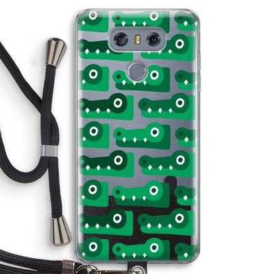 Crocs: LG G6 Transparant Hoesje met koord