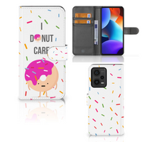 Xiaomi Redmi Note 12 Pro Plus Book Cover Donut Roze