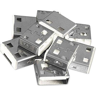 LINDY USB Port Lock USB-A-poortslot Set van 10 stuks Wit Zonder sleutel