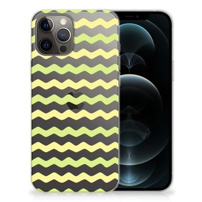 iPhone 12 Pro Max | TPU bumper | Waves Yellow