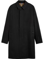 Burberry manteau The Camden Car - Noir