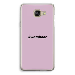 kwetsbaar: Samsung Galaxy A5 (2016) Transparant Hoesje