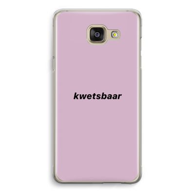 kwetsbaar: Samsung Galaxy A5 (2016) Transparant Hoesje