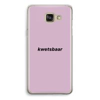 kwetsbaar: Samsung Galaxy A5 (2016) Transparant Hoesje