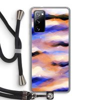 Donkere Wolken: Samsung Galaxy S20 FE / S20 FE 5G Transparant Hoesje met koord