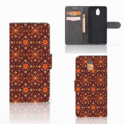 Nokia 3.1 (2018) | Telefoon Hoesje | Batik Brown