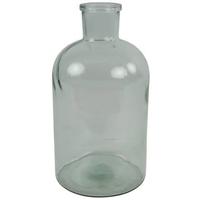 Countryfield Vaas - transparant - glasA apotheker fles - D14xH27 cm