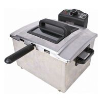 Frituurmachine COMELEC FR5001 5 L 1600W Roestvrij staal Wit Multicolour 1600 W - thumbnail